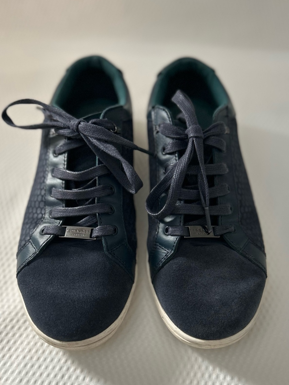 Ted Baker London Slowne 2 Blue Suede Sneakers